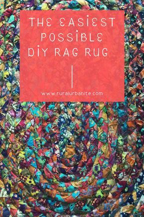 Braided Rag Rug Diy, Recycler Diy, Rag Rug Diy, Homemade Rugs, Rag Rug Tutorial, Braided Rug Diy, Crochet Rag Rug, Braided Rag Rugs, Rug Tutorial