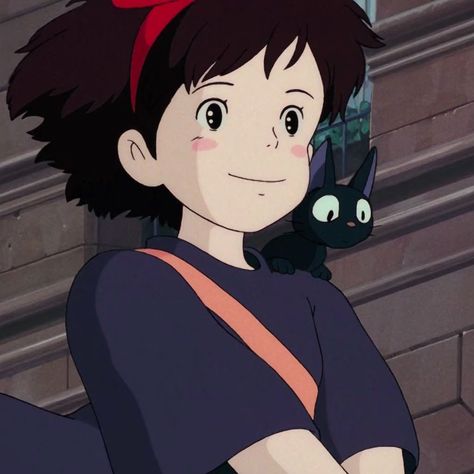 Anime Witch, Kiki Delivery, Ghibli Artwork, Kiki's Delivery Service, Studio Ghibli Movies, Studio Ghibli Art, Ghibli Movies, Ghibli Art, A Silent Voice