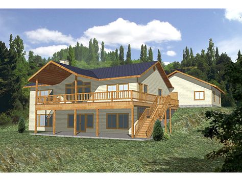 The Chatsworth Cove Vacation Home has 2 bedrooms, 2 full baths and 1 half bath. See amenities for Plan 088D-0231. Floor Plans Ranch, Cottage Designs, Ranch House Plan, Dream Property, Lake Cabin, Lake House Plans, Modern Style House Plans, Modern Ranch, Traditional House Plan