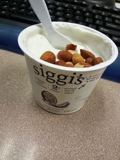 Enter to win 2 coupons for free siggi's yogurt! #giveaway #win #contest  #siggisdairy Siggis Yogurt Aesthetic, Siggis Yogurt, Low Fat Yogurt, Girl Dinner, Interesting Food, Yummy Foods, Enter To Win, Interesting Food Recipes, Low Fat