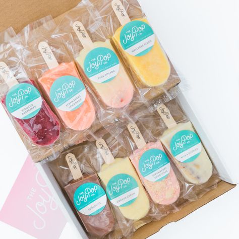 Shop - The Joy Pop Co Popsicles Packaging, Natural Ice Cream, Fresh Fruit Smoothies, Fruit Pops, Delicious Drink Recipes, Ice Lolly, Edible Gifts, Delicious Snacks Recipes, Ice Pops