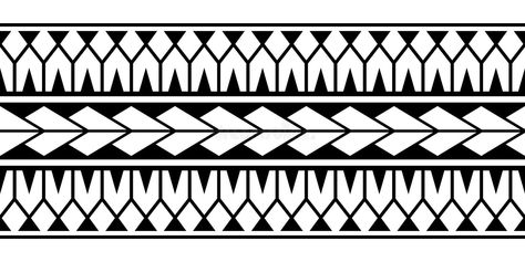 Maori polynesian tattoo bracelet. Tribal sleeve seamless pattern vector. Samoan border tattoo design fore arm or foot. Armband tattoo tribal. band fabric stock illustration Polynesian Designs Pattern, မာယာ Tattoo, Polynesian Armband Tattoo Design, Armband Tattoo Design Patterns, Arm Band Tattoo Stencil, Polynesian Armband Tattoo, Arm Band Tattoo Designs, Half Sleeve Tattoo Template, Maori Tattoo Patterns