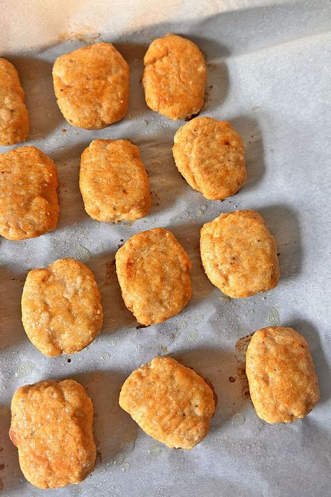 Homemade Ground Chicken Nuggets Ground Chicken Nuggets Recipe, Chicken Nuggets With Ground Chicken, Ground Chicken Nuggets, Recipe With Ground Chicken, Chicken Nuggets Recipe, Braised Chicken Breast, Homemade Chicken Nuggets, Chicken Nugget Recipes, Nuggets Recipe