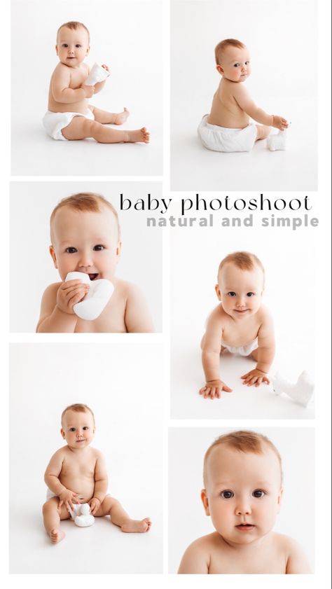 Baby Modeling, 8 Month Baby, Childhood Photography, Photography Examples, Sitter Sessions, Studio Portrait Photography, Photoshoot Studio, Family Shoot, Studio Photoshoot