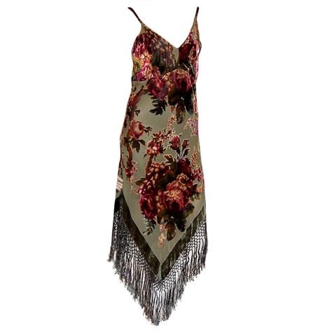 1stdibs - Cut-Silk Velvet & Chiffon Boho Chic Shift Dress explore items from 1,700  global dealers at 1stdibs.com Book Classics, Cleopatra Jones, Chic Shift Dresses, Polyvore Items, A Lot Of Clothes, Flare Dresses, People Dress, 1920s Fashion, Couture Gowns