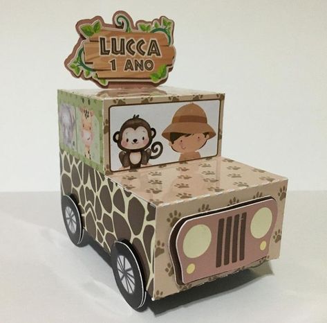 Mickey Safari, Safari Theme Party, Safari Birthday Party, Birthday Projects, Baby Shower Invitaciones, Twin Birthday, Safari Birthday, Safari Party, Party Favor Boxes