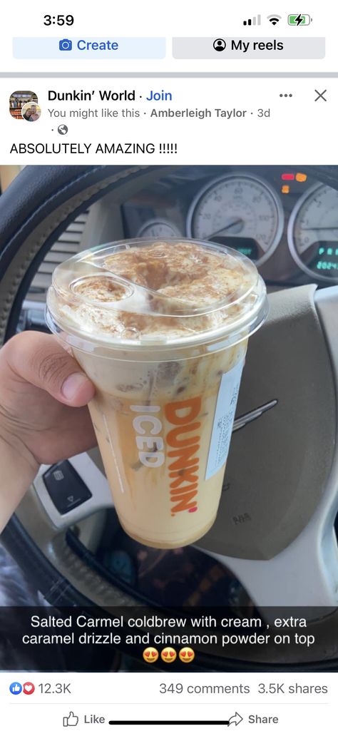 Best Dunkin Donuts Drinks, Dunkin Donuts Coffee Drinks, Dunkin Iced Coffee, Starbucks Drink Menu, Dunkin Donuts Iced Coffee, Starbucks Secret Menu Recipes, Cold Starbucks Drinks, Secret Starbucks Recipes, Starbucks Drinks Diy