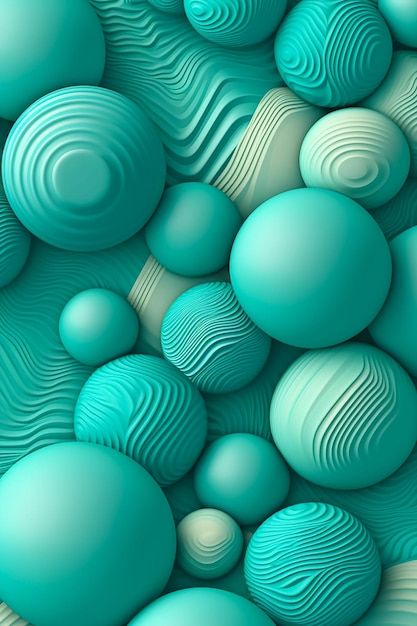 Foto un fondo verde y azul con un fondo ... | Premium Photo #Freepik #photo #cian #turquesa #fondo-ondulado #fondo-onda Verde Aqua, Teal Wallpaper, Color Turquesa, Preppy Wallpaper, Teal Turquoise, Premium Photo, Tupperware, 3d Art, Fondos De Pantalla