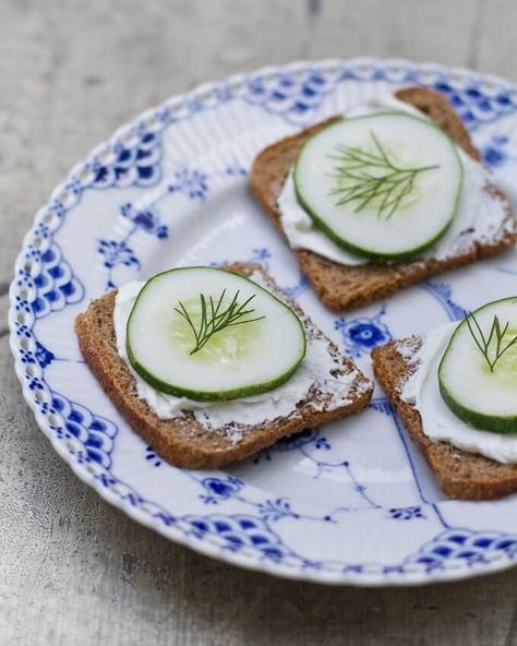 Cucumber Rye Toasts – A Couple Cooks Cucumber Dill Sandwiches, Rye Toast, A Couple Cooks, Cucumber Dill, Elegant Appetizers, Couple Cooking, Cucumber Sandwiches, Swedish Recipes, Tea Sandwiches