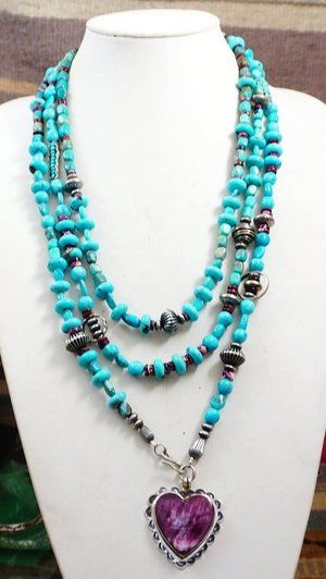 Authentic Turquoise Jewelry, Heishi Necklace, Stone Necklaces, Silver Turquoise Jewelry, Zuni Jewelry, Turquoise Jewelry Native American, American Indian Jewelry, Navajo Jewelry, Charm Necklaces