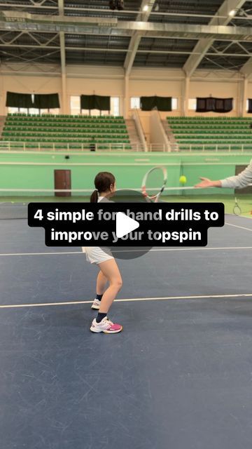 1.1M views · 45K likes | Khairulla Nurtazin on Instagram: "4 simple forehand drills to improve your topspin

watch and learn 

#nurtazintennis #tennis #tennisdrills #watchandlearn #forehand #topspin" Tennis Drills To Do By Yourself, Tennis Forehand Drills, Beginner Tennis Drills, Tennis Drills For Beginners, Forehand Tennis Tips, Tennis Exercises At Home, At Home Tennis Drills, Tennis Drills For High School, Tennis Forehand Technique