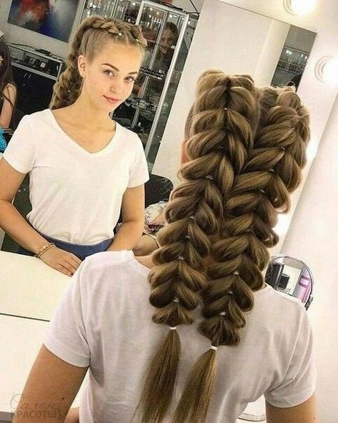 Headband Trend, Hair Shrinkage, Hair Hoco, Pigtail Braids, Pinterest Hair, Homecoming Hair, Fancy Hairstyles, Braided Hairstyles Tutorials, Braided Hairstyles Easy