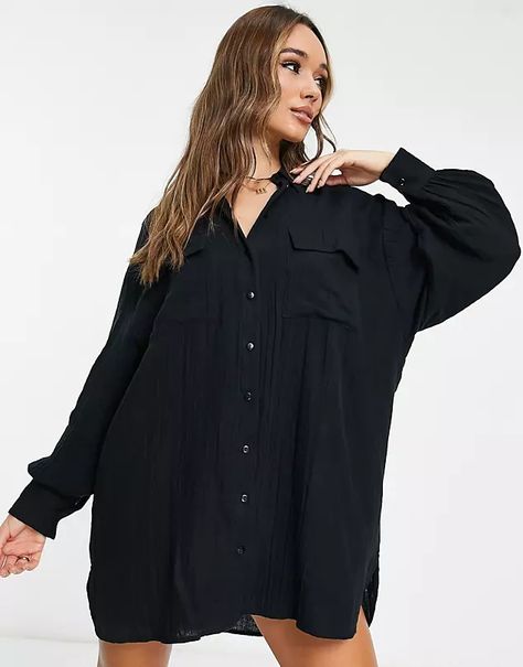 Search: clothing - page 1 of 108 | ASOS Volume Sleeves, Round Of Applause, Professional Style, Clothing Sites, Mini Robes, Over Size, Blue Mini Dress, Professional Fashion, Plain Shirts