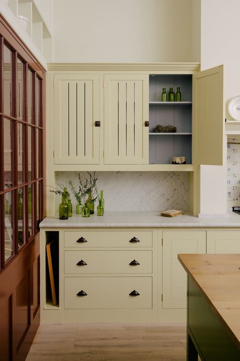 English Style Kitchen, Scullery Maid, Plain English Kitchen, Bespoke Kitchen Design, Plain English, Long House, English Kitchens, Interiors Magazine, English Design