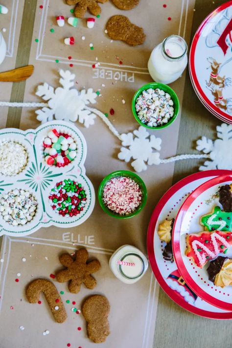 Holiday Cookie Party, Halloween Sugar Cookies Decorated, Jam Thumbprint Cookies, Christmas Cookie Party, Santa Party, Gingerbread House Parties, Halloween Cookies Decorated, Gingerbread Party, Cookie Decorating Party