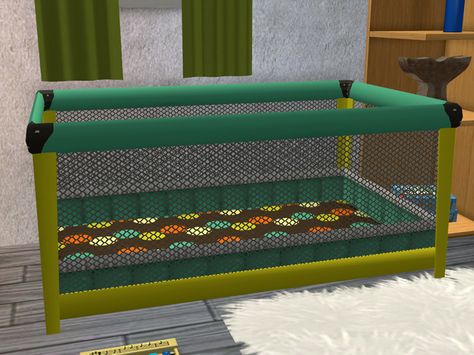 Mod The Sims - Munchkin Minder Playpen ~ Pt 1 Sims 4 Cc Playpen, Sims 4 Playpen, Toddler Playpen, Sims2 Cc, Sims 2 Hair, Ts2 Cc, Baby Playpen, Sims 4 Toddler, Sims 1