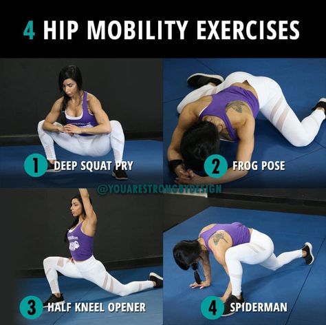 Stretching Flexibility, Hip Mobility Exercises, Hip Flexor Exercises, Hip Flexibility, Tight Hip Flexors, Hip Flexor Stretch, Deep Squat, Hip Mobility, Mobility Exercises