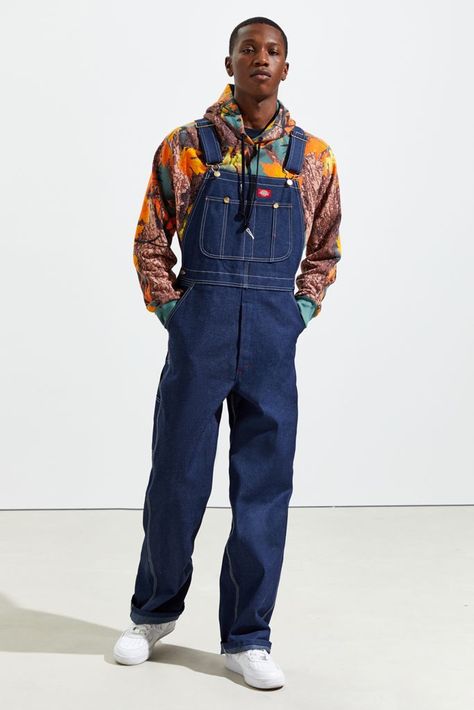 Dickies Overalls Outfit, 90s Parties, 90s Outfit Ideas, Dickies Style, Dickies Overalls, Overalls Fashion, Overalls Outfit, 90s Party, Street Fashion Men Streetwear