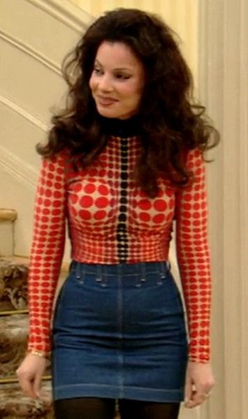 Fran Drescher 80s fashion style retro the nanny Nanny Outfit, Mode Gossip Girl, Fran Fine Outfits, Diy Outfits, Fran Drescher, Fran Fine, The Nanny, Well Dressed Women, 1990s Fashion