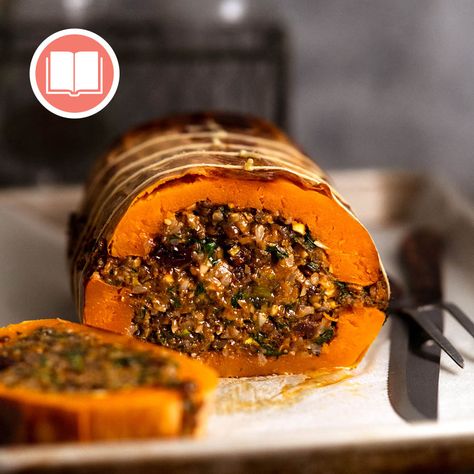 Smoked Salmon Mousse, Autumn Foods, Stuffed Butternut, Stuffed Pumpkin, Vegetarian Lasagna, Recipetin Eats, Recipe Tin, Tasty Recipes Videos, Slow Roast