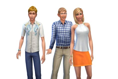 Makeover of the Landgraab family on TS4 Sims 4 Landgraab, Play Sims, Sims 4, Shoulder Top, Open Shoulder Tops, Halloween, Women's Top, Quick Saves