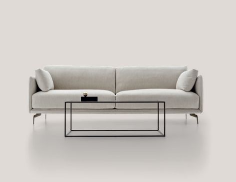 Contemporary Couches Modern Living, Lobby Sofa Design Modern, Minimalist Sofa Modern, Minimal Sofa Design, Minimal Sofa, Light Sofa, Minimalist Sofa, Sofa Set Designs, Comfortable Furniture