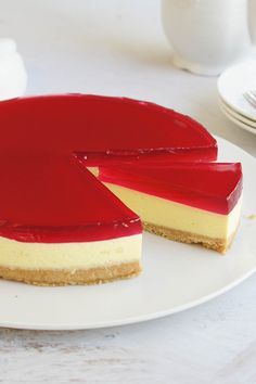 Jelly Recipes Desserts, Jelly Cheesecake, Egg Free Cakes, Yummy Cheesecake, Pan Sin Gluten, Cookie Cake Recipe, Baking Recipes Cookies, Easy Cheesecake, Jelly Recipes