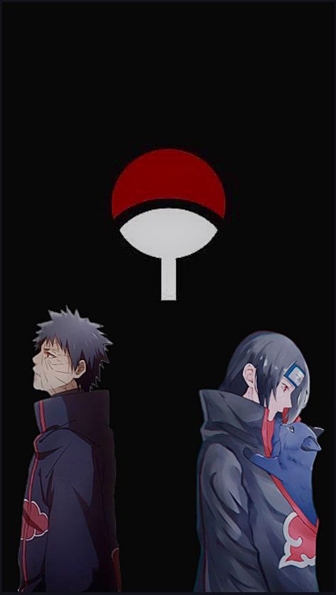 Itachi And Obito Wallpaper, Obito And Itachi, Itachi And Obito, Obito Wallpaper, New Photos Hd, Photos Hd, Naruto Anime, Mobile Wallpaper, Naruto