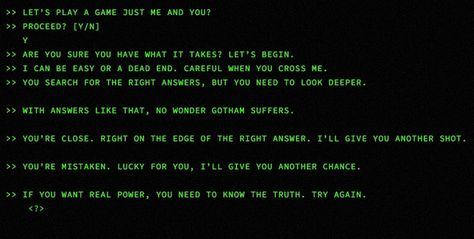 Alternate Reality Game, The Riddler, Harvey Dent, Alternate Reality, Matt Reeves, Coded Message, Caped Crusader, Lets Play A Game, Context Clues