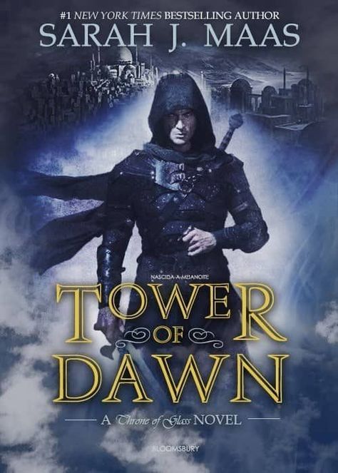 Tower of Dawn | Sarah J. Maas | Throne of Glass Throne Of Glass Book Cover, Great Expectations Movie, Tower Of Dawn, Ya Fantasy Books, Throne Of Glass Books, Book Cover Artwork, Book Cover Design Inspiration, Book Cover Diy, Glass Book