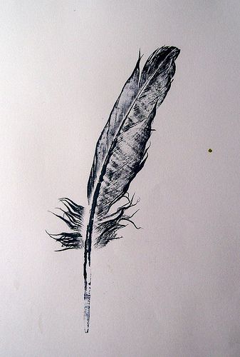 Blue Feather Monoprint | Flickr - Photo Sharing! Black And White Feather, Feathers Texture, Blue Bird Feather, Blue Feathers Aesthetic, Feather Cyanotype, Blue Feather, Eco Printing, Monoprint, Bird Feathers