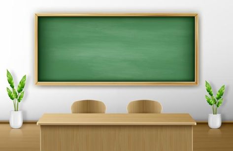 Teacher Table, School Wallpaper, Classroom Interior, Classroom Background, Blackboard Wall, Classroom Board, School Interior, Chalkboard Background, Teacher Desk