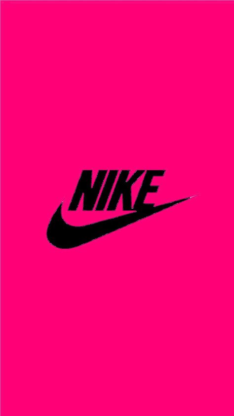 Nike Wallpaper Pink, Black Nike Wallpaper, Pink Retro Wallpaper, Backyard Party Decorations, Pink And Black Nikes, Chanel Wall Art, Rose Fushia, Photo Frame Wallpaper, Pintura Exterior