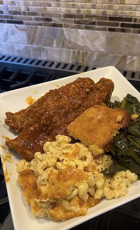 Being from Chicago, I ate fish at least once a week. My grandma used to host fish fry’s and she would fry the fish in her backyard with various sides. It was always a family affair. Recently I’ve being obsessed with sauces so I decided why not add a spin […] Fish Dinners For Family, Fried Fish Soul Food Dinner, Fried Fish Soul Food, Fried Fish Meals, Dinner For Big Family, Lemon Pepper Catfish, Holiday Swag, Sunday Dinner Recipes, Fried Fish Recipes