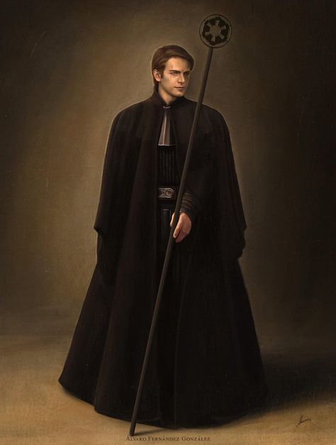 How Anakin would’ve looked if he had won the fight in Mustafar and overthrown the emperor (By Álvaro Fernández) Star Wars Alternate Universe, Empire Symbol, Anakin Vader, Revenge Of The Sith, Sith Empire, Star Wars Characters Pictures, The Sith, Star Wars Concept Art, Star Wars Rpg