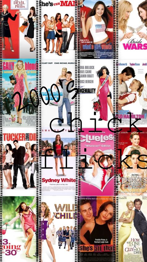 Early 2000s Movies, Sydney White, Bride Wars, Girly Movies, Federal Agent, Chad Michael Murray, What A Girl Wants, Anime Poster, White Princess