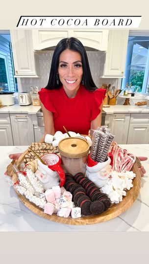 Carla Bushey - Always keepin’ it real on Reels | Dmitriy Sevostyanov · Magical Fantasy Cheap Christmas Recipes, Party Charcuterie Board Ideas, Party Charcuterie Board, Easy Hot Cocoa, Cute Christmas Desserts, Hot Cocoa Party, Cocoa Party, Hot Cocoa Christmas, Chocolate Covered Cookies