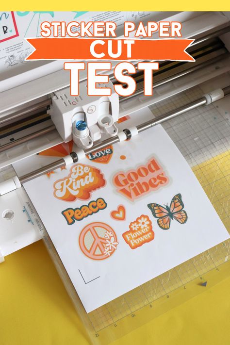 The Best sticker paper to use - A girl and a glue gun Sticker Paper For Printer, Best Sticker Paper, Silhouette School Blog, Printable Sticker Paper, Expressions Vinyl, Cricut Stencils, How To Make Stickers, Cricut Craft Room, Diy Cricut