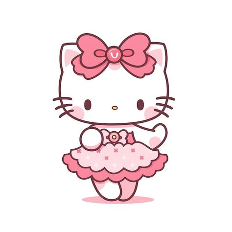 Hello Kitty In A Dress, Taekwondo Wallpaper, Hello Kitty Imagenes, Bear Dress, Hello Kitty Bow, Beach Icon, Picture Wallpaper, Space Wallpaper, Kitty Plush