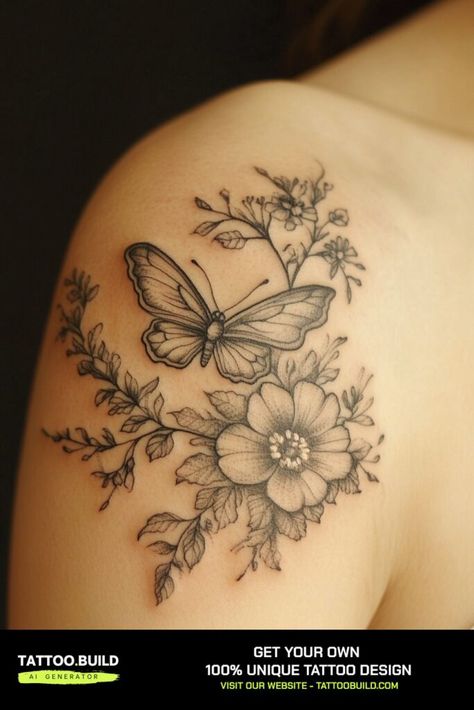 Unique Floral Designs Ladies Shoulder Tattoo Ideas Showcasing Timeless Elegance Inspiring Female Ink Floral Shoulder Tattoos For Women, Ladies Shoulder Tattoo, Floral Shoulder Tattoos, Tattoo Ideas For Ladies, Floral Shoulder Tattoo, Shoulder Tattoo Ideas, Cool Shoulder Tattoos, Floral Tattoo Shoulder, Piece Tattoo