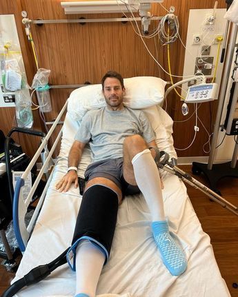 Sick Man In Hospital Bed, Man In Hospital Bed, Full Knee Replacement, Marines In Combat, Bed Pictures, Jamie Redknapp, Joe Cross, Fake Ft Call, World Cup Games