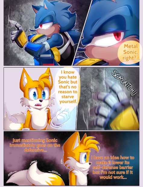 Sonic X Metal Sonic, Organic Metal Sonic, Sonic Unleashed Fanart, Sonic The Werehog Comics, Sonic The Hungry Hero Comic, Sonic Unleashed Comic, Sonic Generations, Metal Sonic, Sonic Unleashed