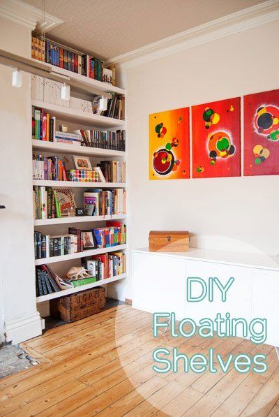 Shelves Alcove, Staggered Floating Shelves, Diy Corner Shelves, Floating Shelf Plans, Floating Shelves Kitchen Decor, Kitchen Spacing, Decorating With Floating Shelves, Gold Floating Shelves, Floating Shelves Entertainment Center