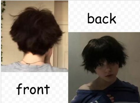 Short Adronymous Hair Fluffy, Bleach Hair Ideas For Short Hair, Cool Haircuts For Thick Hair, Short Fluffy Guard Hair, Alt Aesthetic Hair, Short Alt Hair Straight, Short Hairstyles Transmasc, Fluffy Ftm Hair, Short Fluffy Hair Round Face