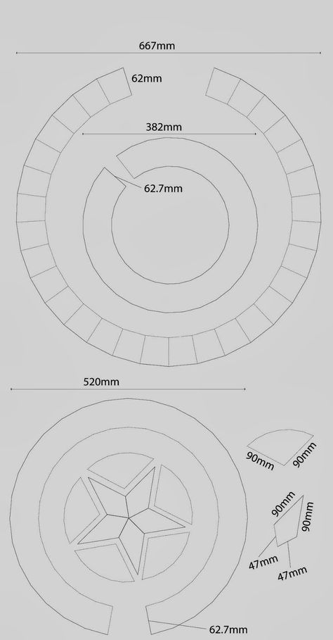 dali-lomo: Captain America Shield https://www.youtube.com/watch?v=JfzpEh58-oQ Cardboard Captain America Shield, Captain America Shield Template, How To Make Captain America Shield, Capitan America Shield, Diy Captain America Shield, Shield Template, Helmet Template, Marvel Diy, Capt America