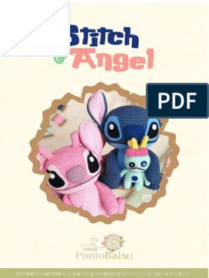 Padrão em Crochê - Português: @amigurumijoy 2021 | PDF Ariel Crochet, Amigurumi Bts, Chibi Harry Potter, Amigurumi Book, Anna Et Elsa, Angel Stitch, Crochet Disney, Stitch And Angel, Document Sharing