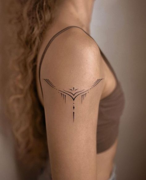 Ornamental Shoulder Tattoo, Ornamental Tattoo Design, Shoulder Tattoo Ideas, Delicate Tattoos For Women, Tattoo On Arm, Boho Tattoos, Tasteful Tattoos, Forearm Tattoo Women, Shoulder Tattoos For Women