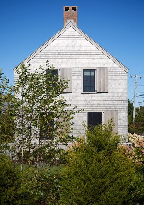 Hawthorne Park Community - Workshop/APD Maibec Siding House Colors, Nantucket Cottage Exterior, Simple Shutters, Nantucket Exterior, Shutters For Windows, Homestead Home, Coastal Home Exterior, White Farmhouse Exterior, Workshop Apd