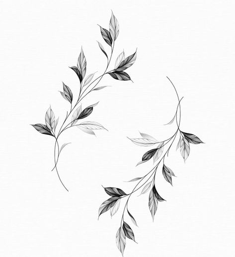 Olive Tattoo, Black Flowers Tattoo, Elements Tattoo, Epic Tattoo, Clever Tattoos, Vine Tattoos, Stomach Tattoos, Classy Tattoos, Small Tattoos For Guys