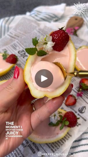 These Strawberry Lemon Posset Are Otherworldly!🍓🍋 | These Strawberry Lemon Posset Are Otherworldly!🍓🍋 | By Art & Interior DesignFacebook Lemon Posset, Art Interior Design, Strawberry Lemon, Cookie Icing, Art Interior, Interior Design Art, Interior Art, Lemon, Interior Design